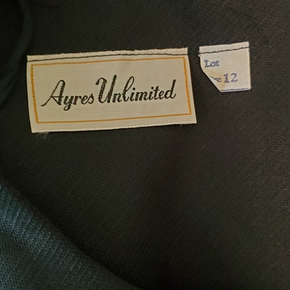 Vintage Ayres Unlimited Maxi Dress Rare NWT - Picture 8 of 11